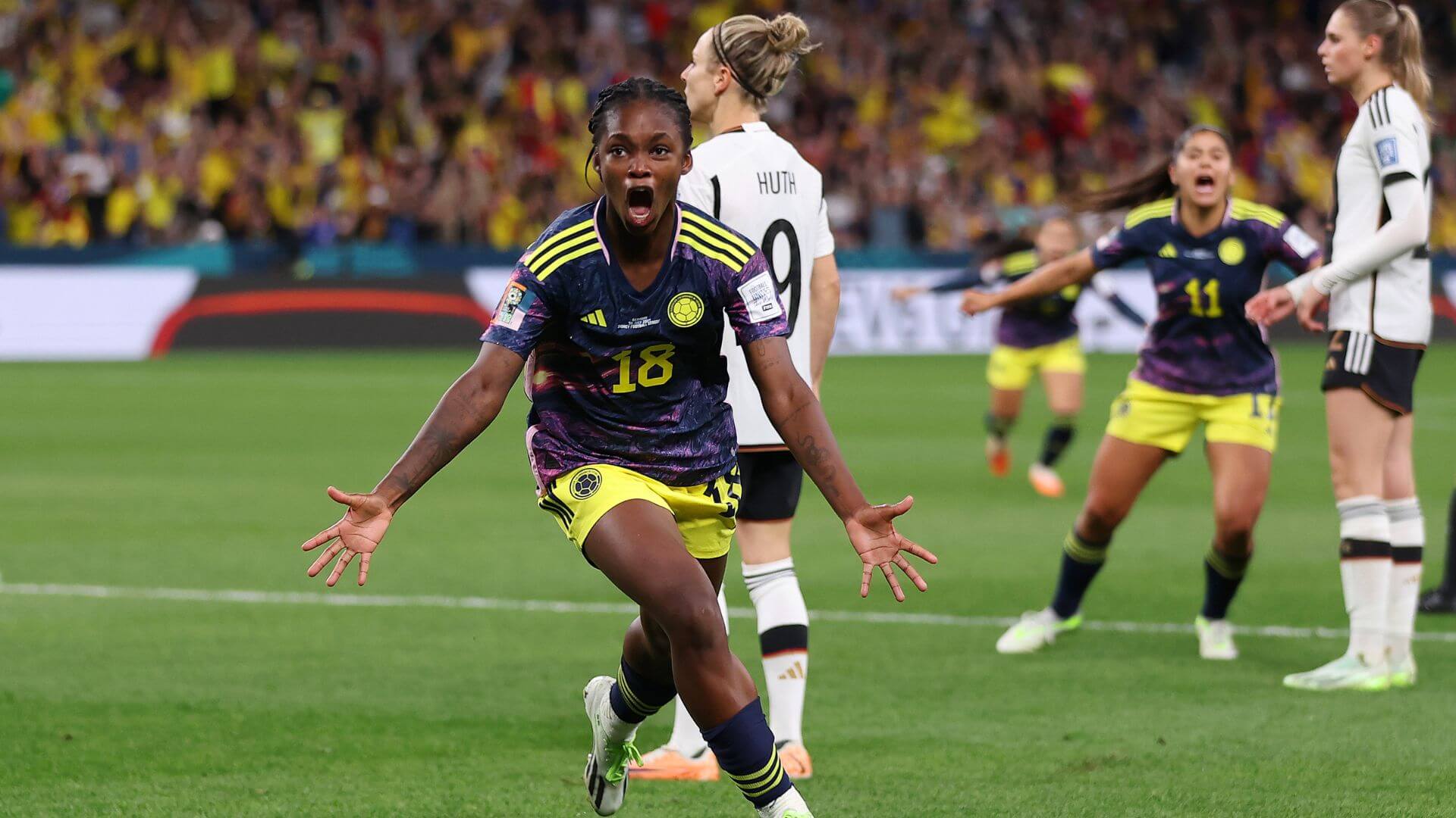 Linda Caicedo, the 18-year-old Colombia star.