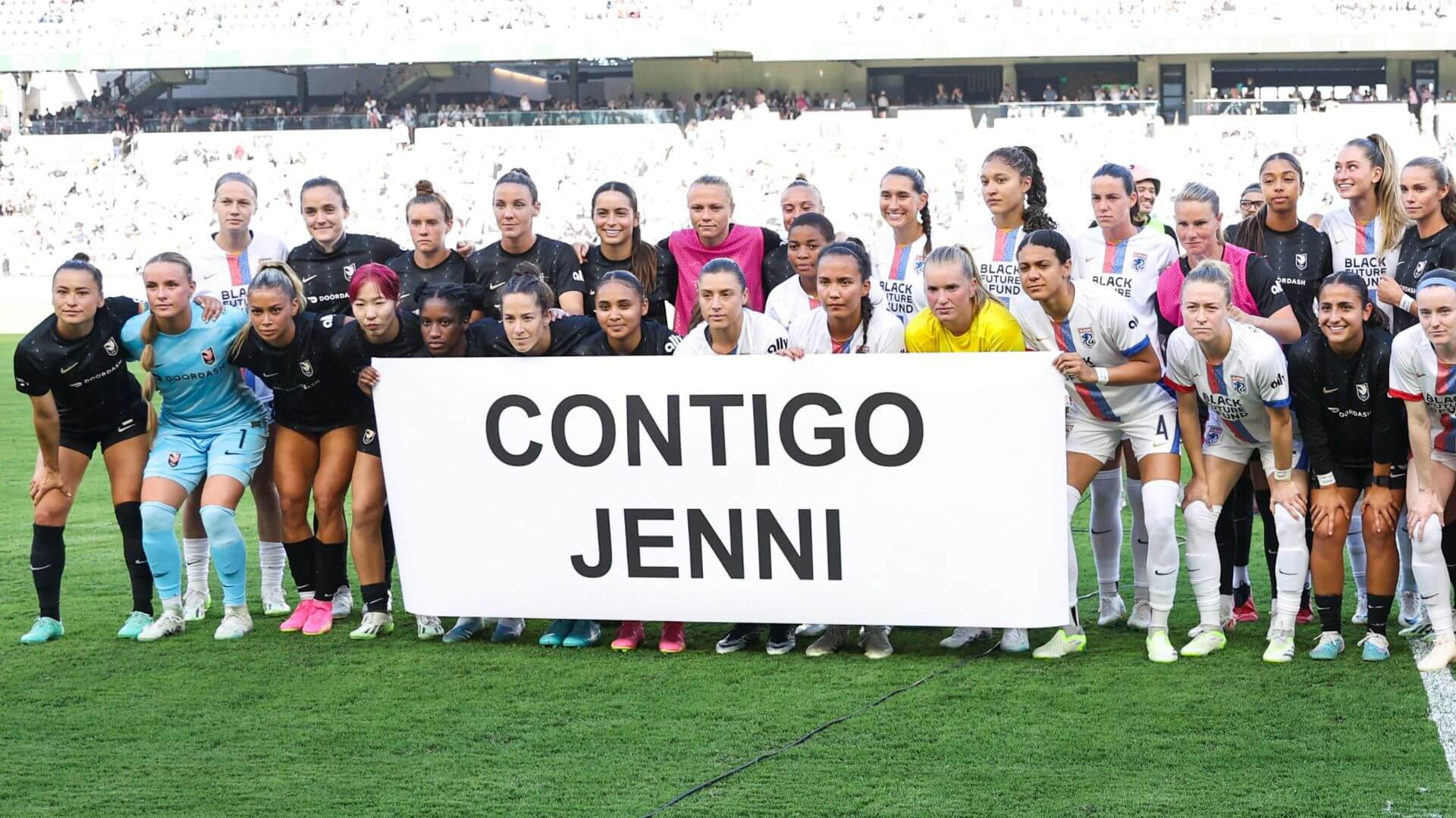 The NWSL supporting Jenni Hermoso