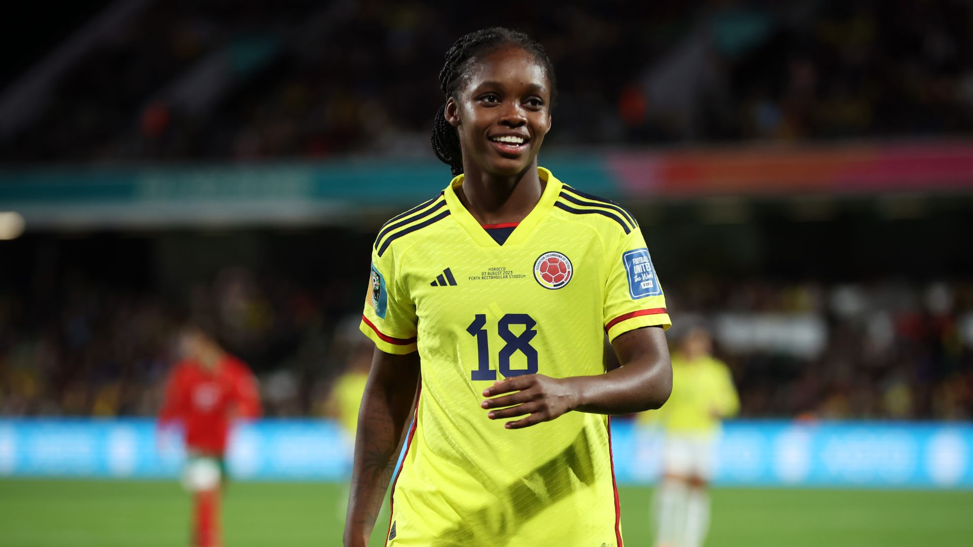 Linda Caicedo of Colombia