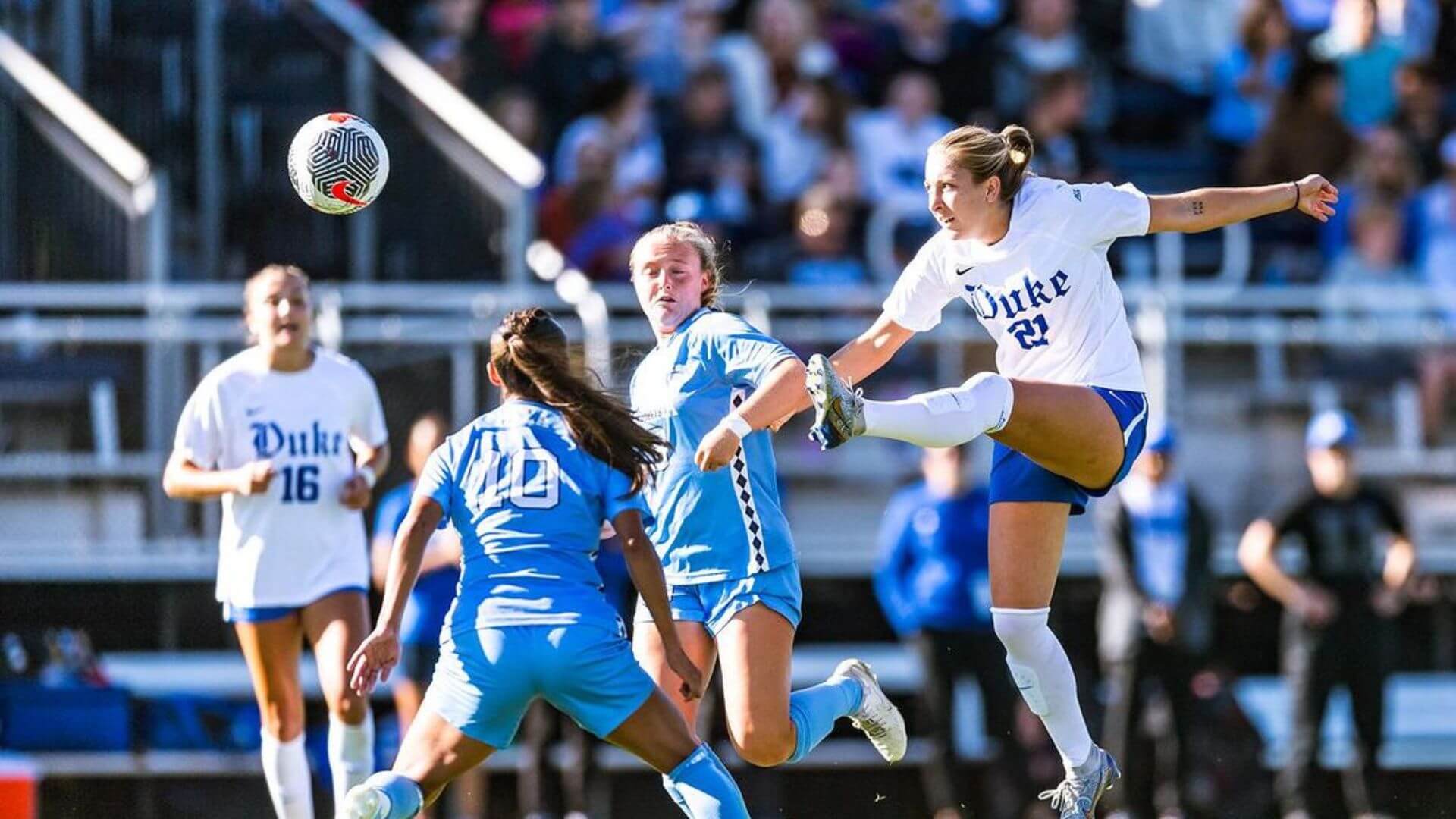 Duke vs. UNC, one of our 8 NCAA women's soccer rivalries