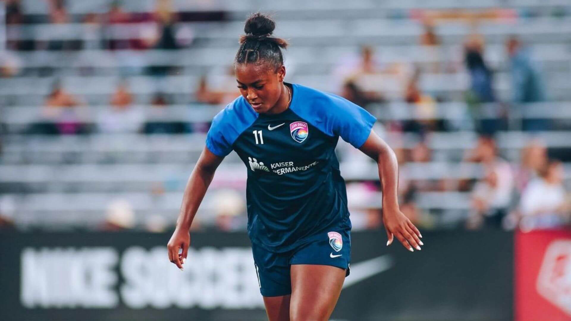 Jaedyn Shaw of the San Diego Wave, the USWNT's next prospect.