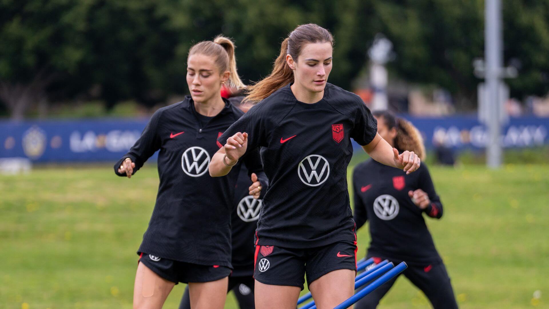 USWNT Gold Cup training