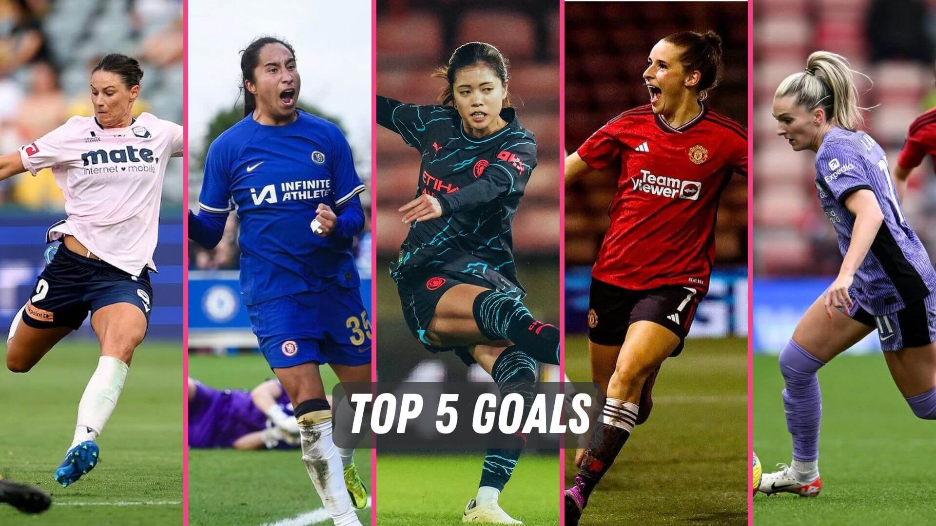 The Top 5 Goals of the week