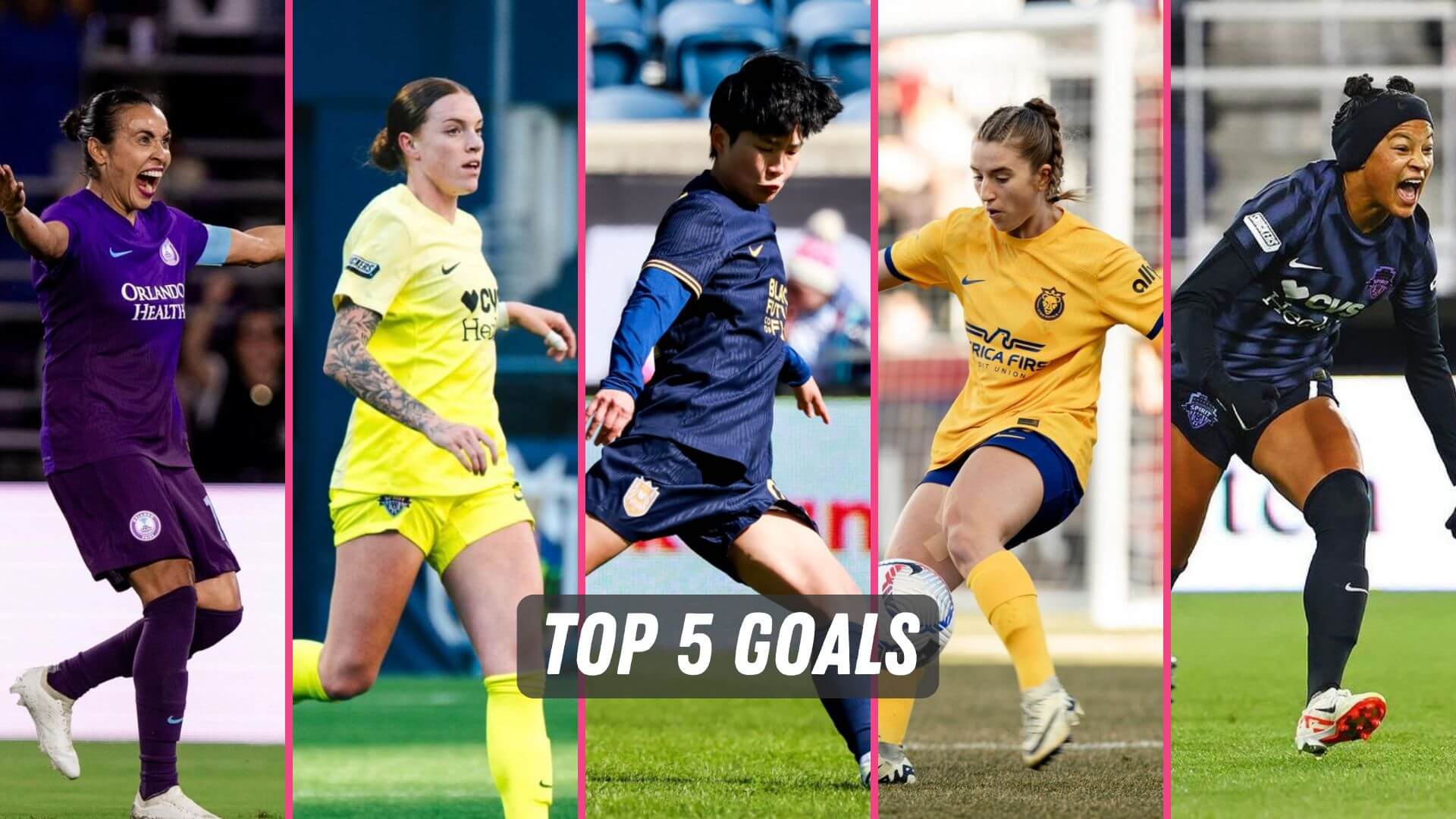 The best NWSL goals from this week