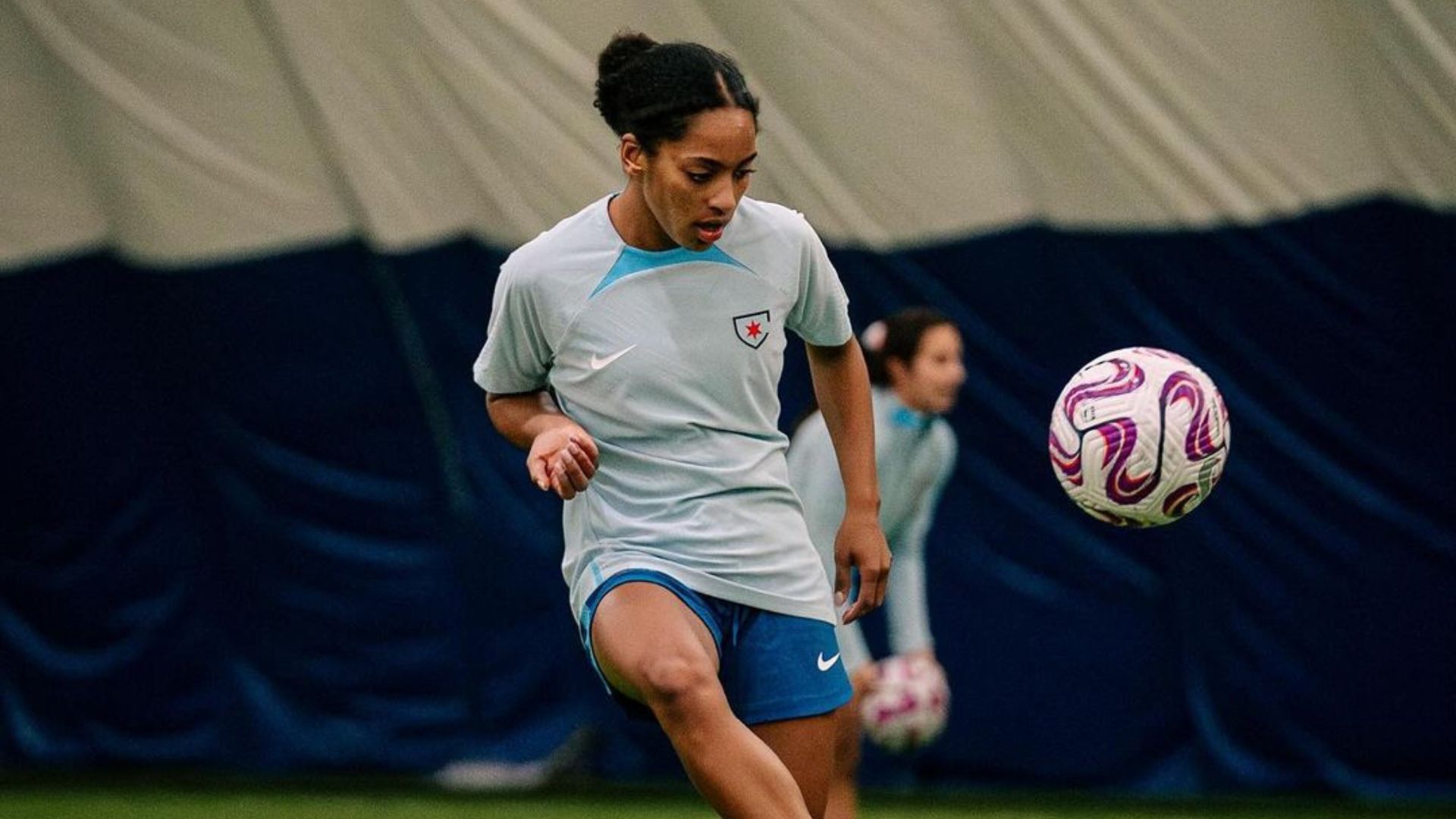 Nadia Gomes on the Chicago Red Stars