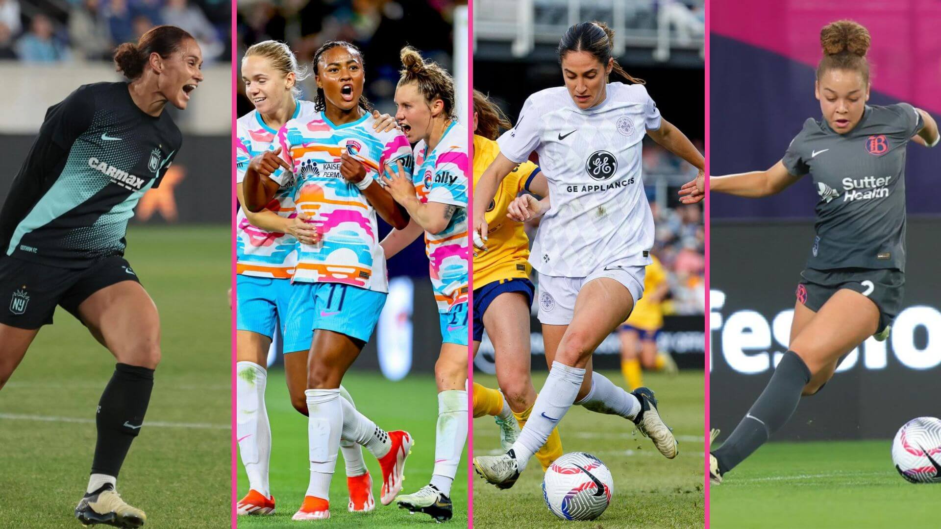 The player styles of the NWSL