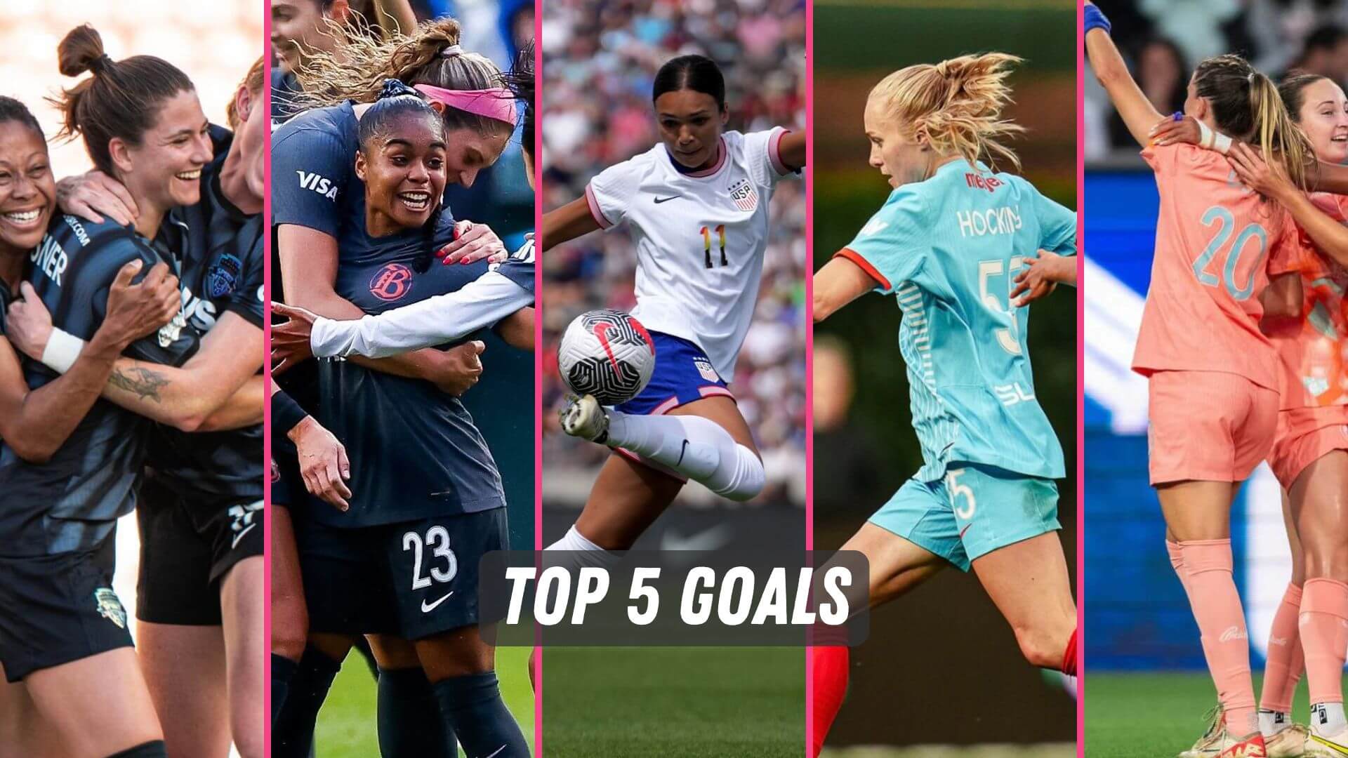 The best NWSL goals this week