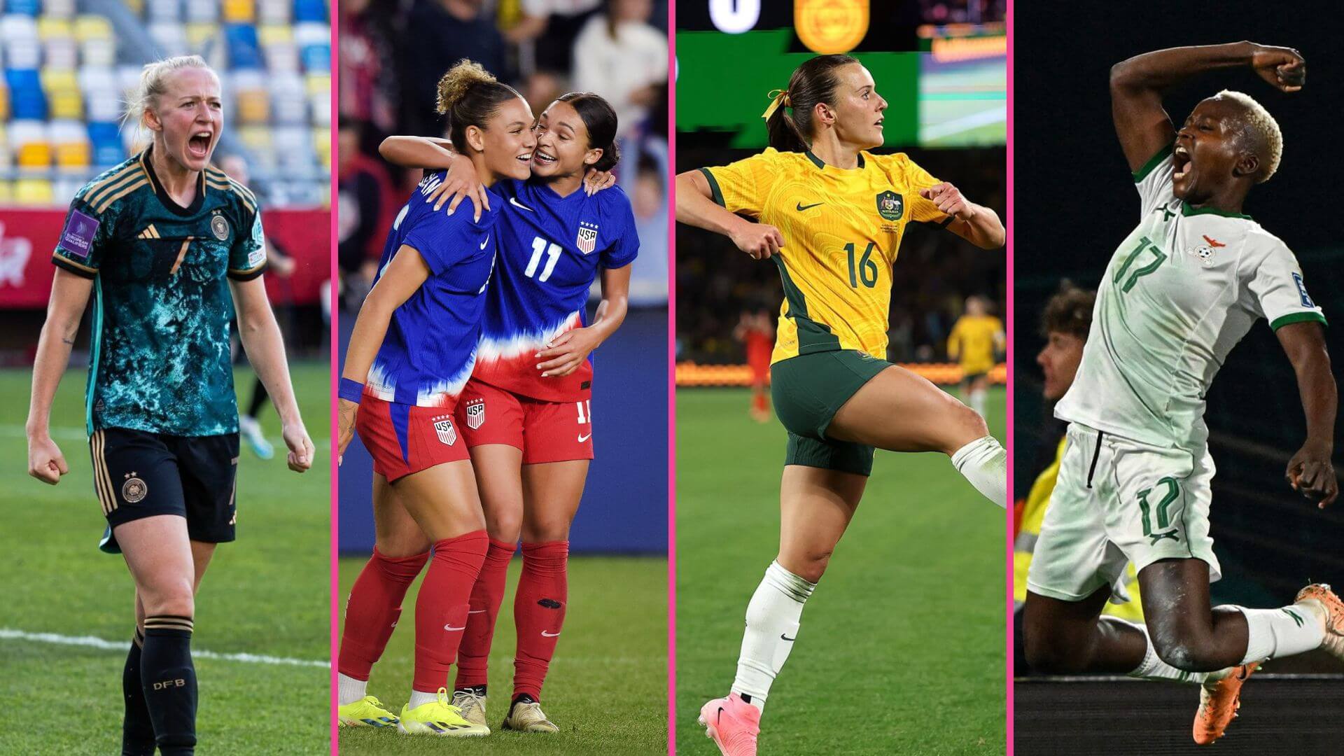 Ranking Olympic women's soccer groups