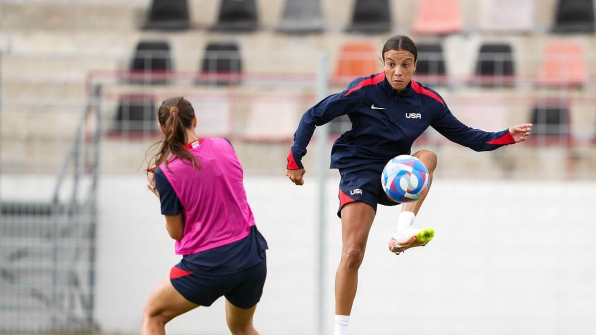 USWNT prepares for the Olympics