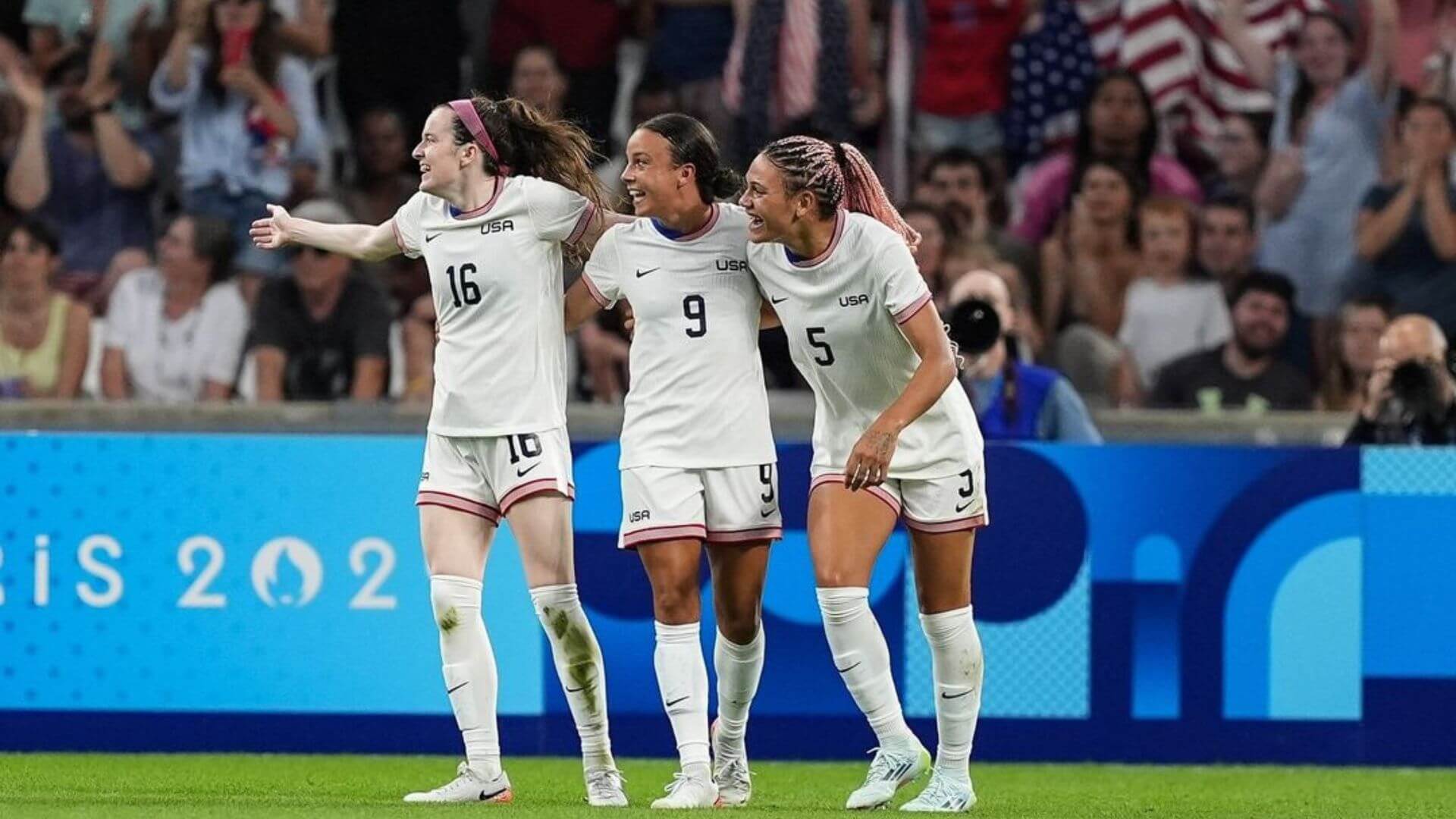 The USWNT beats Germany