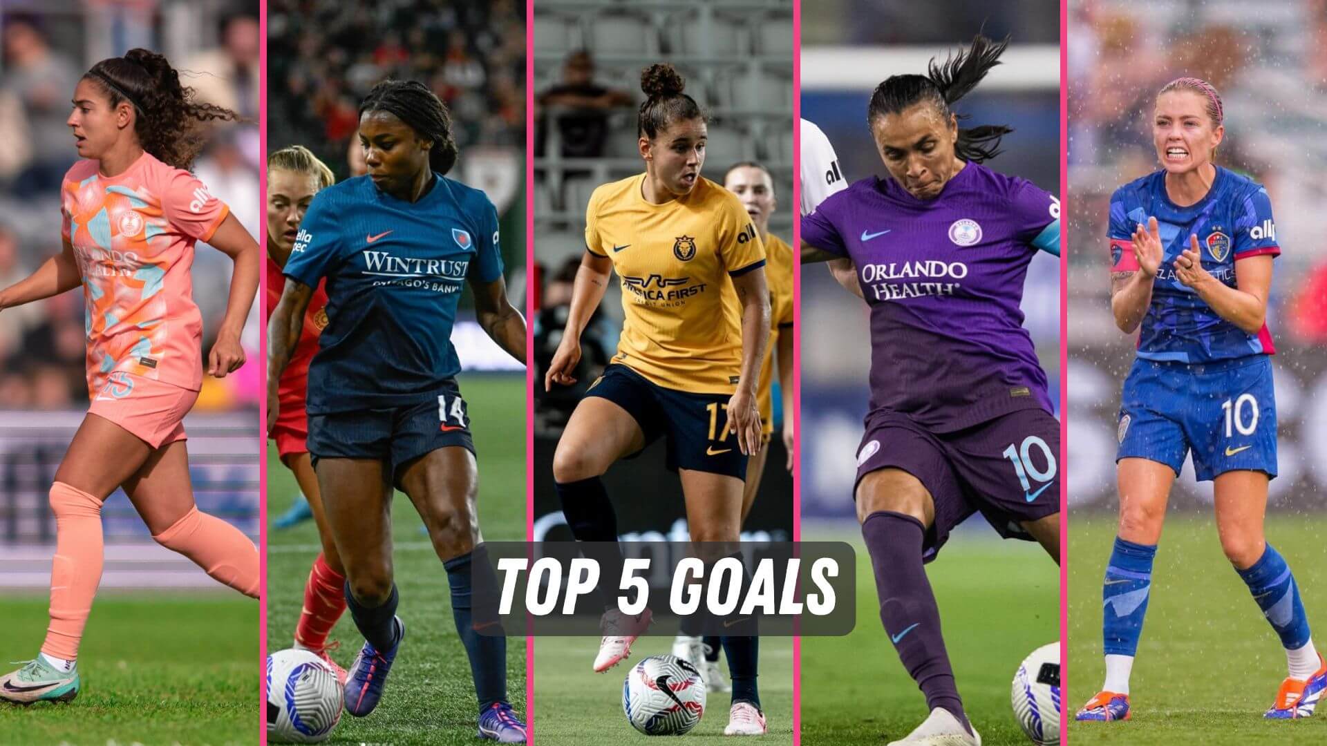 Best women's soccer goals from NWSL matchday 22