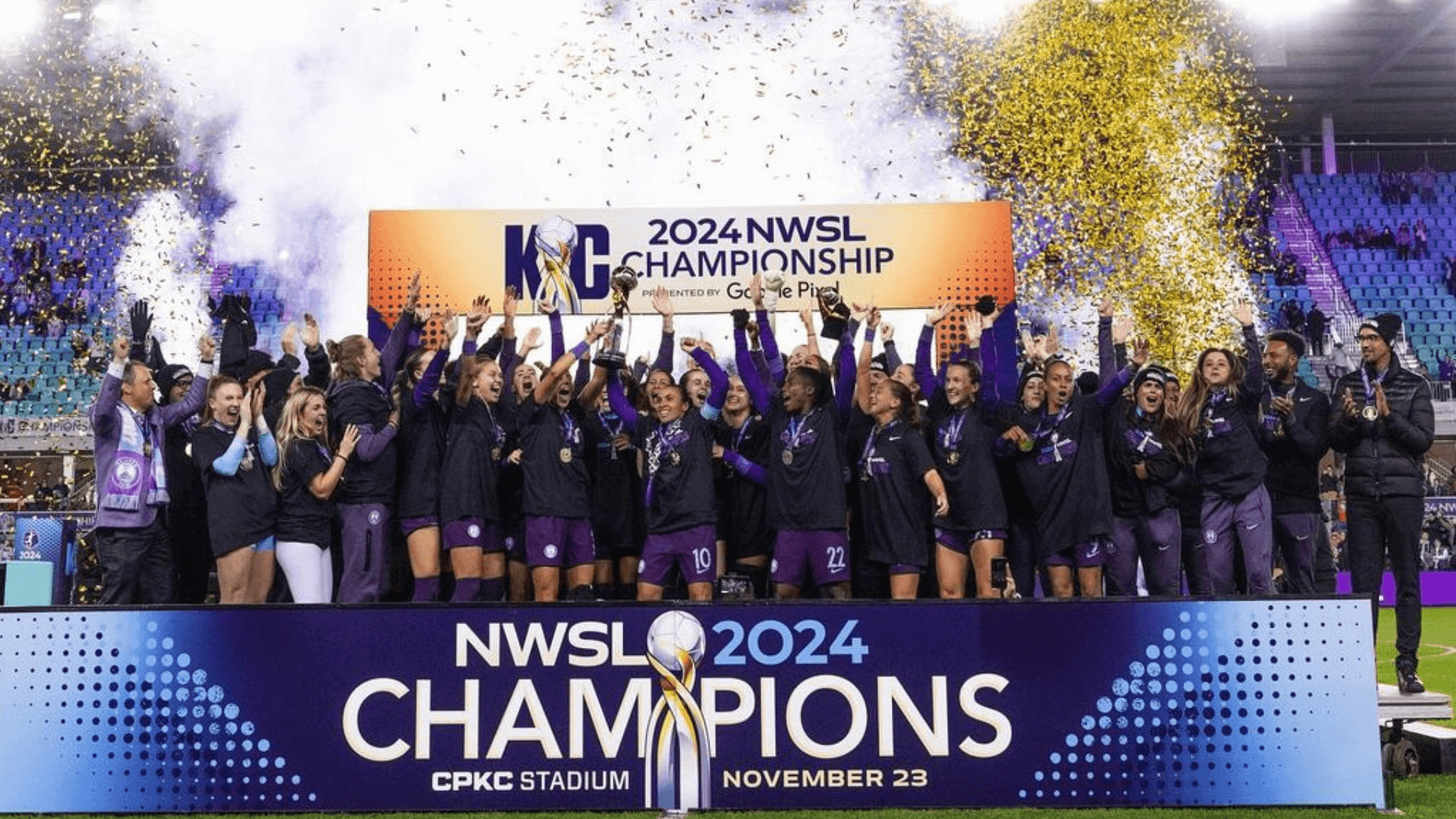 Orlando Pride win 2024 NWSL Championship